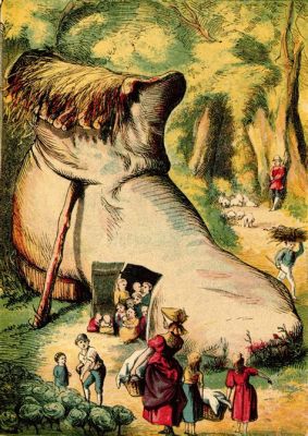 The Old Woman Who Lived In A Shoe! - A Whimsical Journey Into 20th Century French Folklore